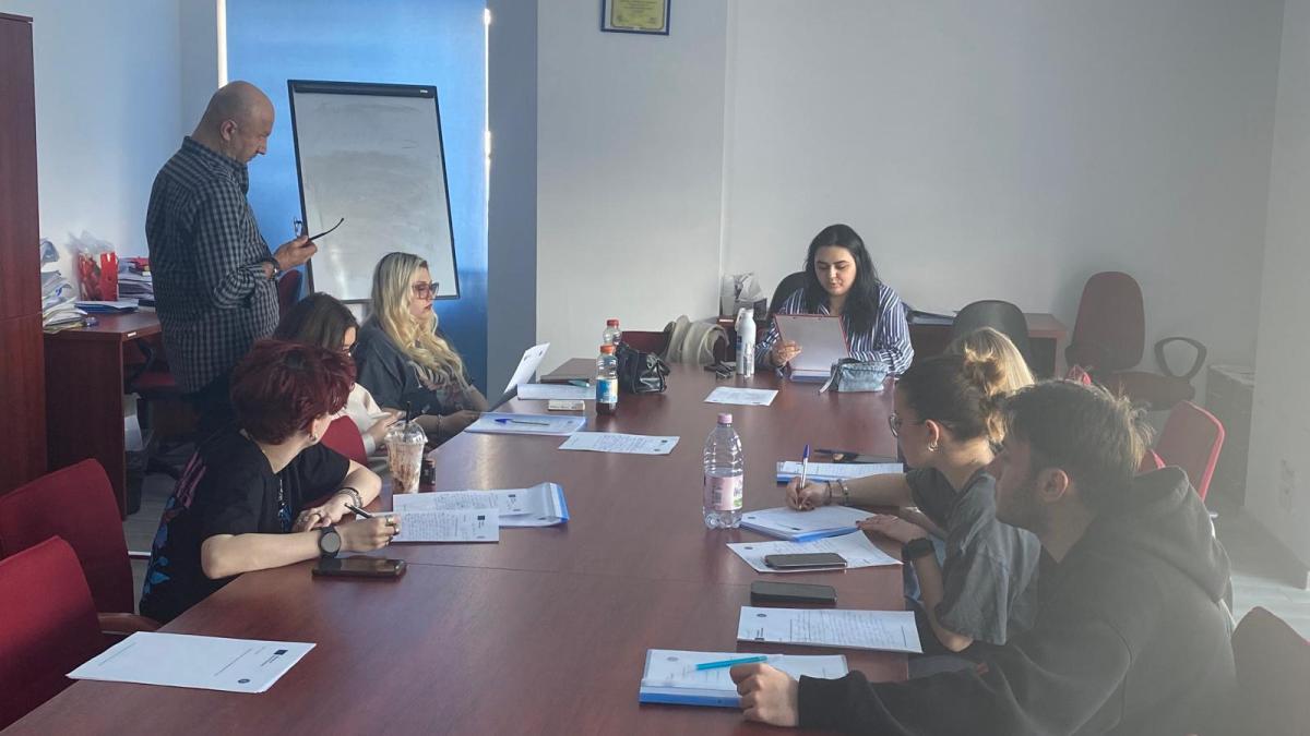 COMPAS: Adrian Ioniță, întâlnire cu studenții din grupa 1 pentru pregătirea finală