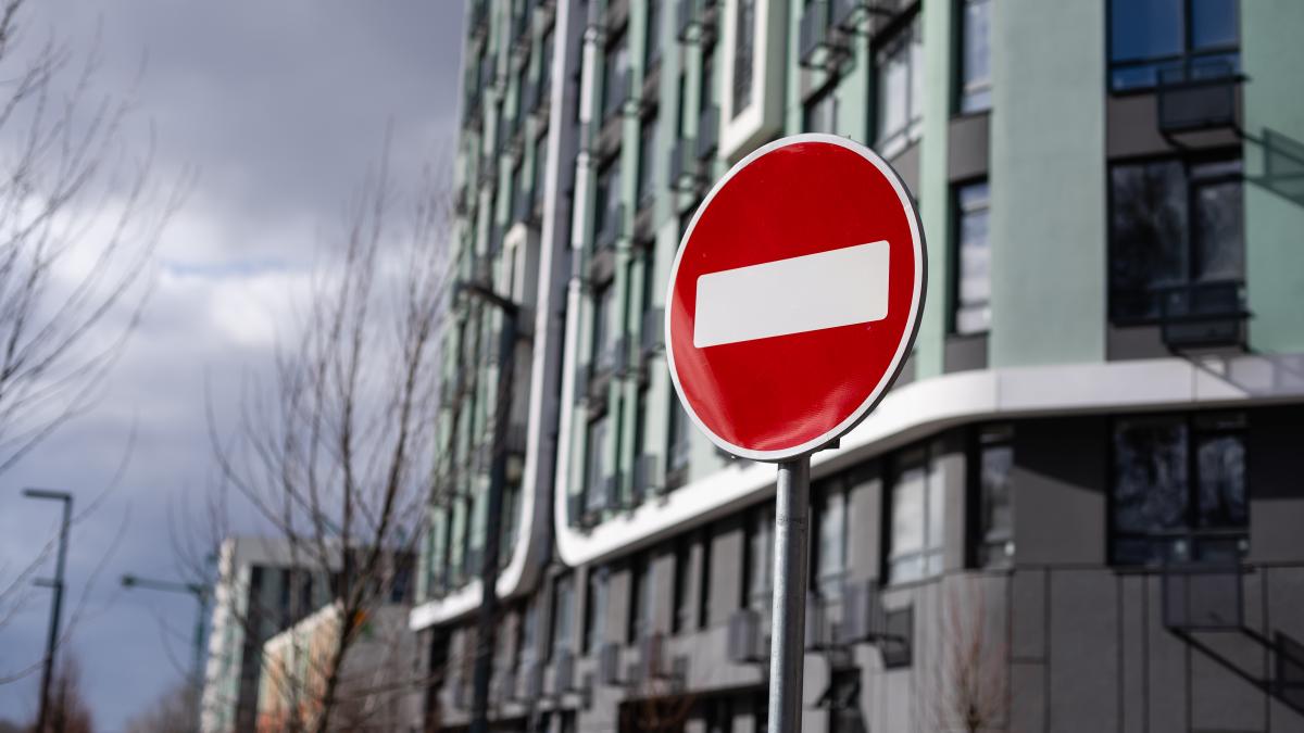 restrictii trafic - trecerea interzisa