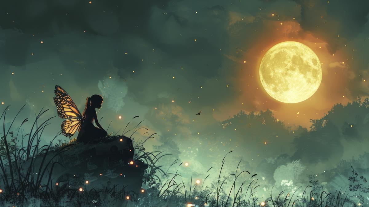 colaj zana luna plina