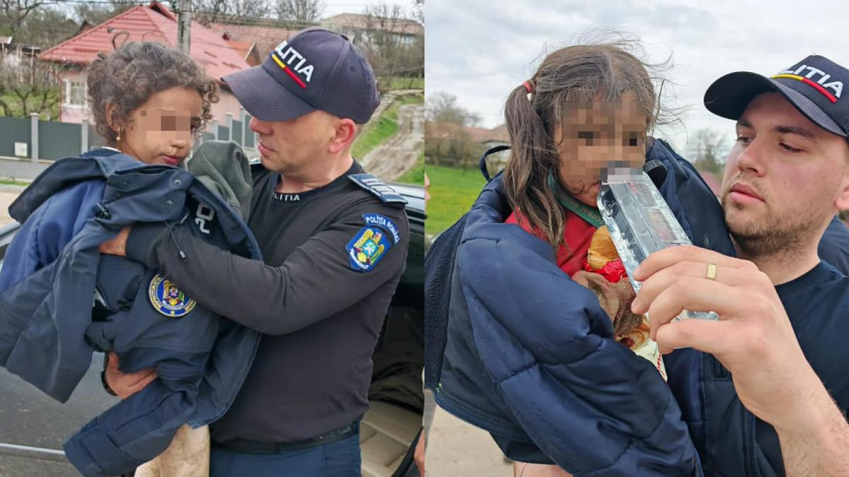 imagine cu Rebeca și Melisa, fetitele dispărute în Mureș