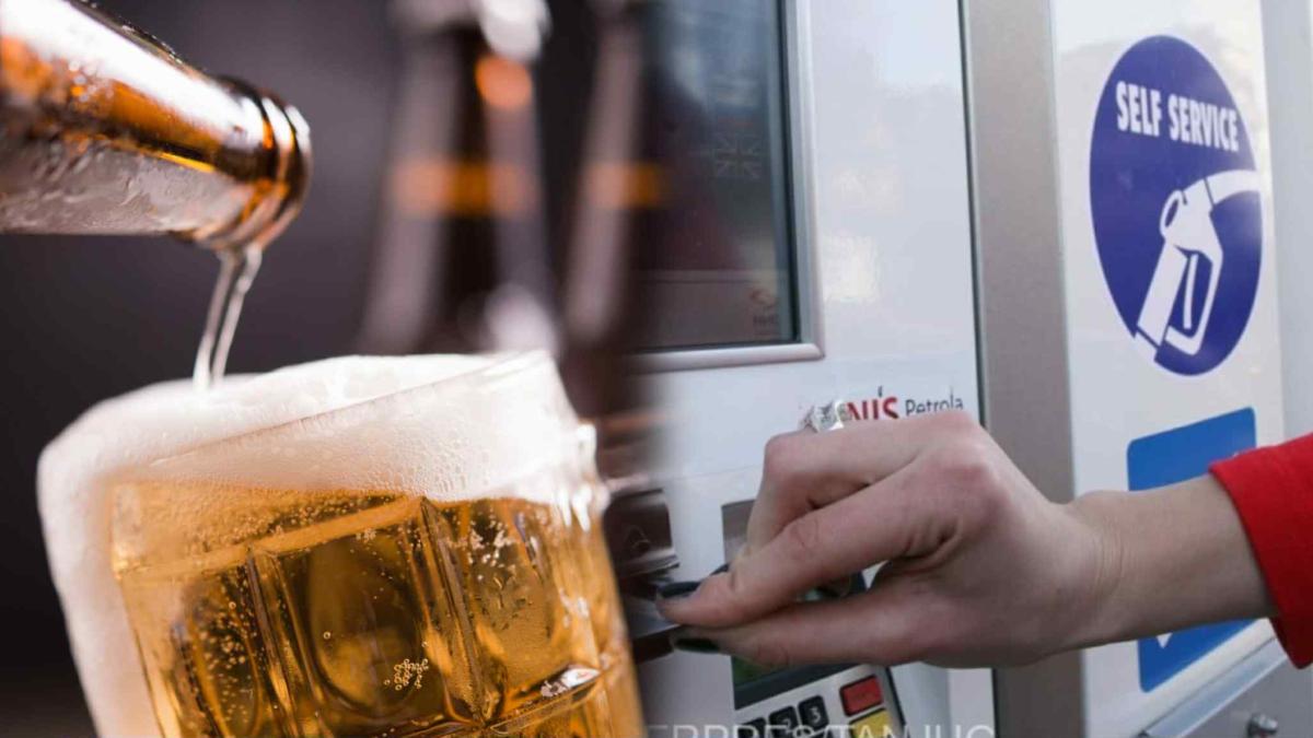 alcool bere pompa combustibil