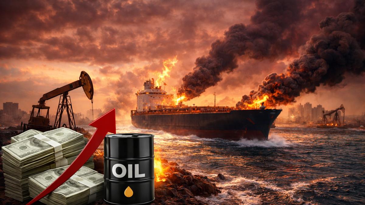 Război în Orientul Mijlociu/ZIUA 45. Petrolul trece de 100$ după precizările lui Trump - Imagine realizata AI