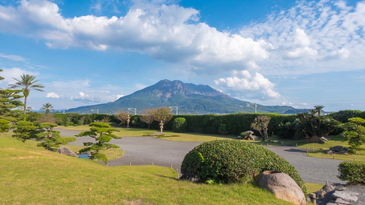 muntele sakurajima, japonia