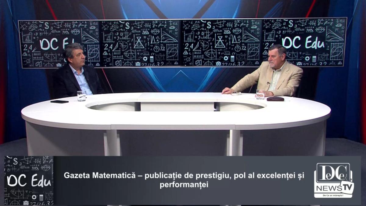 Prof. Mihail Bălună, redactor-șef Gazeta Matematică, dascălul care și-a dedicat viața matematicii,