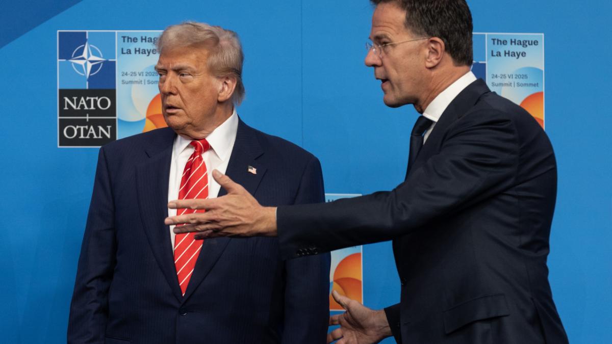 mark rutte si donald trump