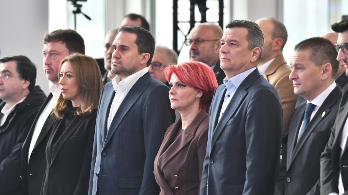 Lia Olguța Vasilescu și Sorin Grindeanu 