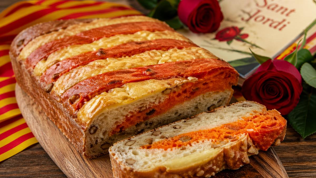 Pâinea de Sant Jordi, deliciul cu brânză și sobrasada care cucerește internetul