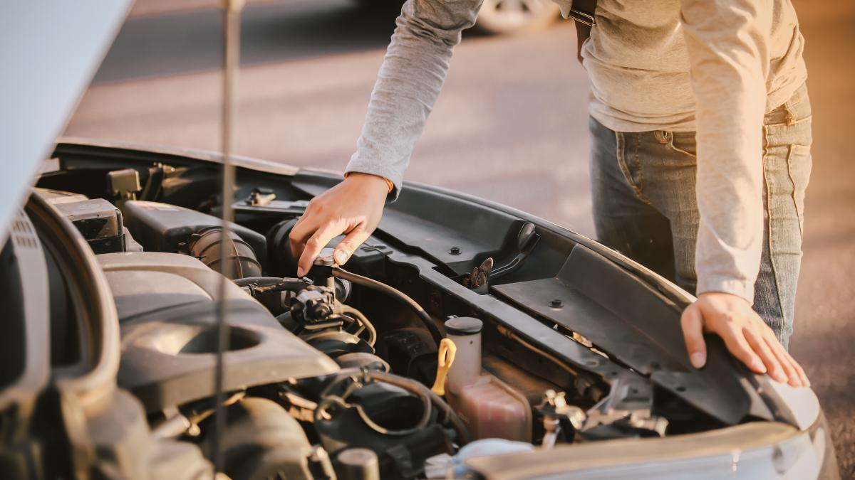 compartiment motor masina