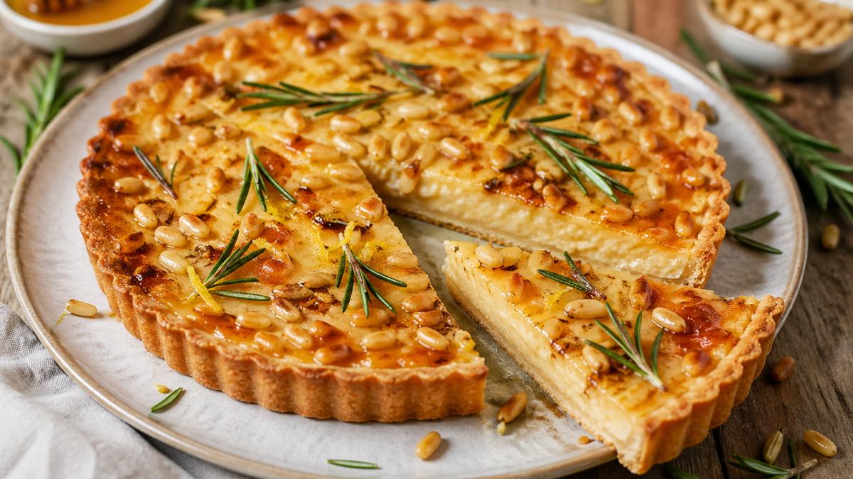 Tartă cu miere și rozmarin: desertul simplu care te cucerește de la prima linguriță