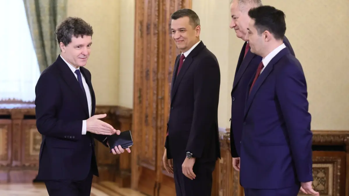 Grindeanu, la Nicușor Dan / agerpres