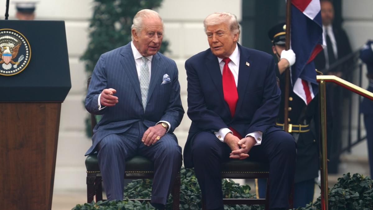 regele charles donald trump 