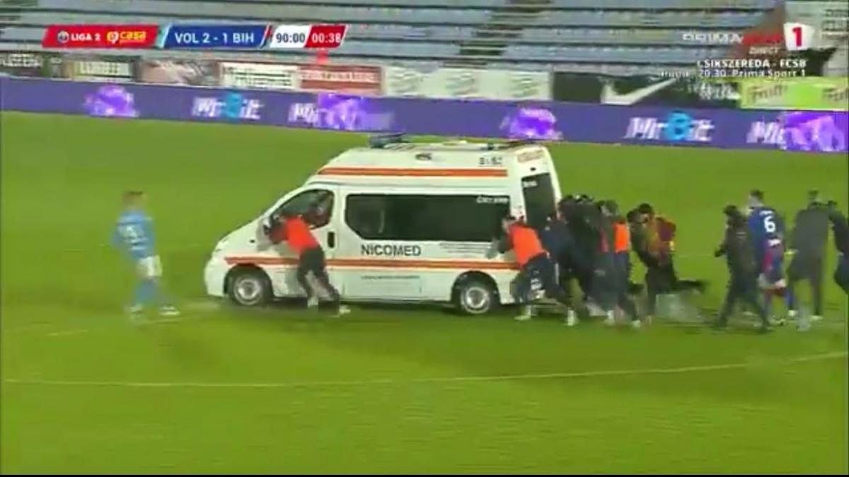 ambulanta jucatori moment viral
