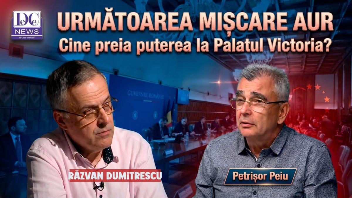 Al doilea om din ierarhia de conducere a AUR, Petrișor Peiu, vine joi la „Ce se întâmplă?