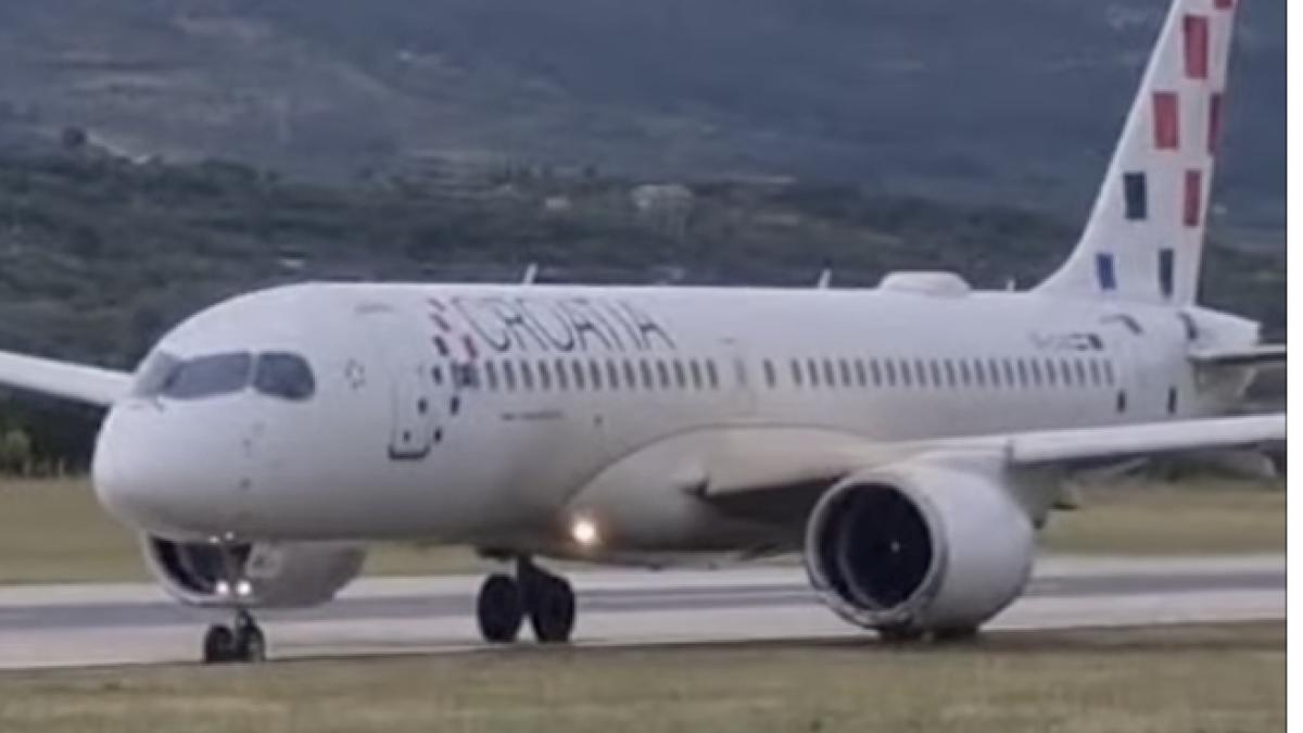 avion incident croatia