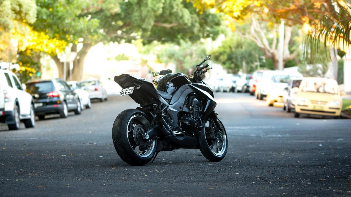 imegine cu o motocicleta