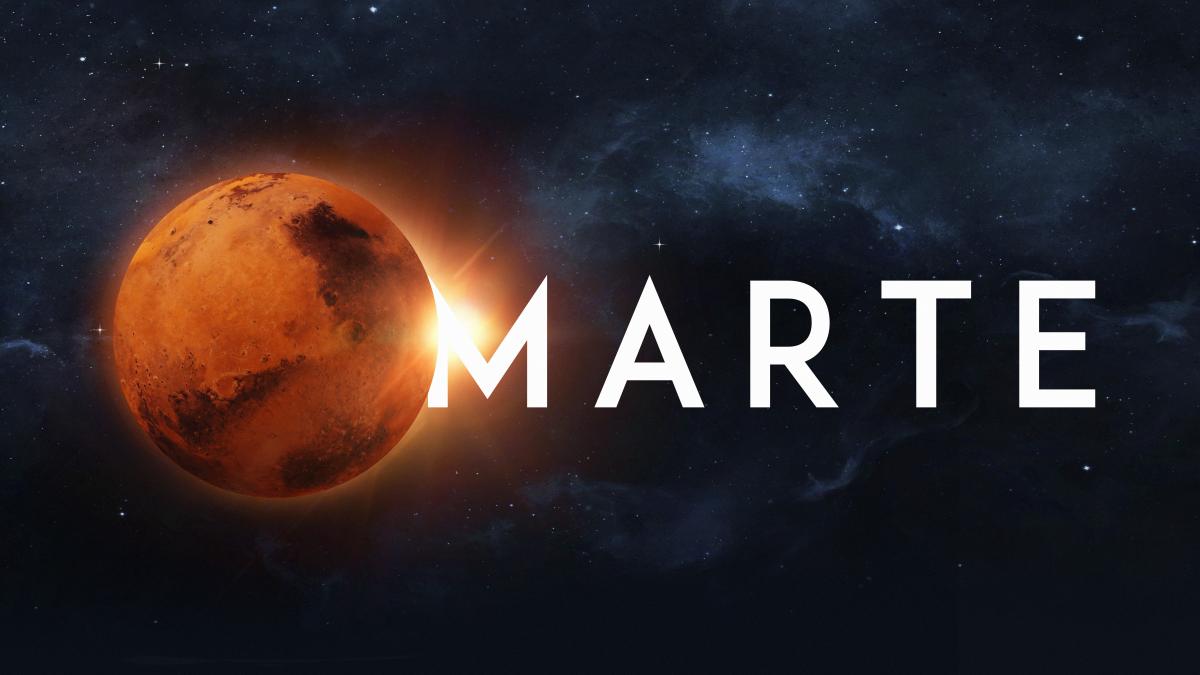 reprezentare planeta Marte