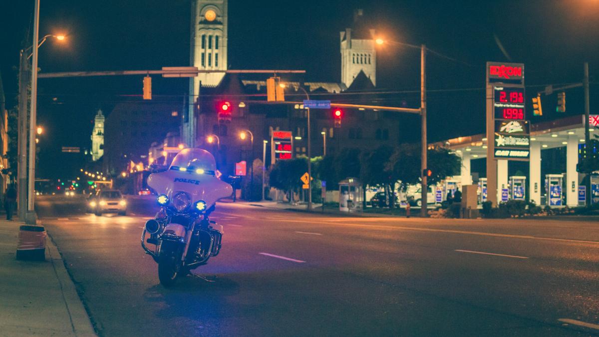 motocicleta politie sua