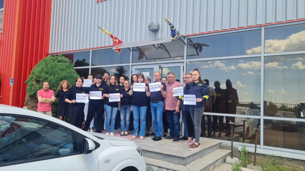 protest Sindicatul Național Vamal Unirea  (1)