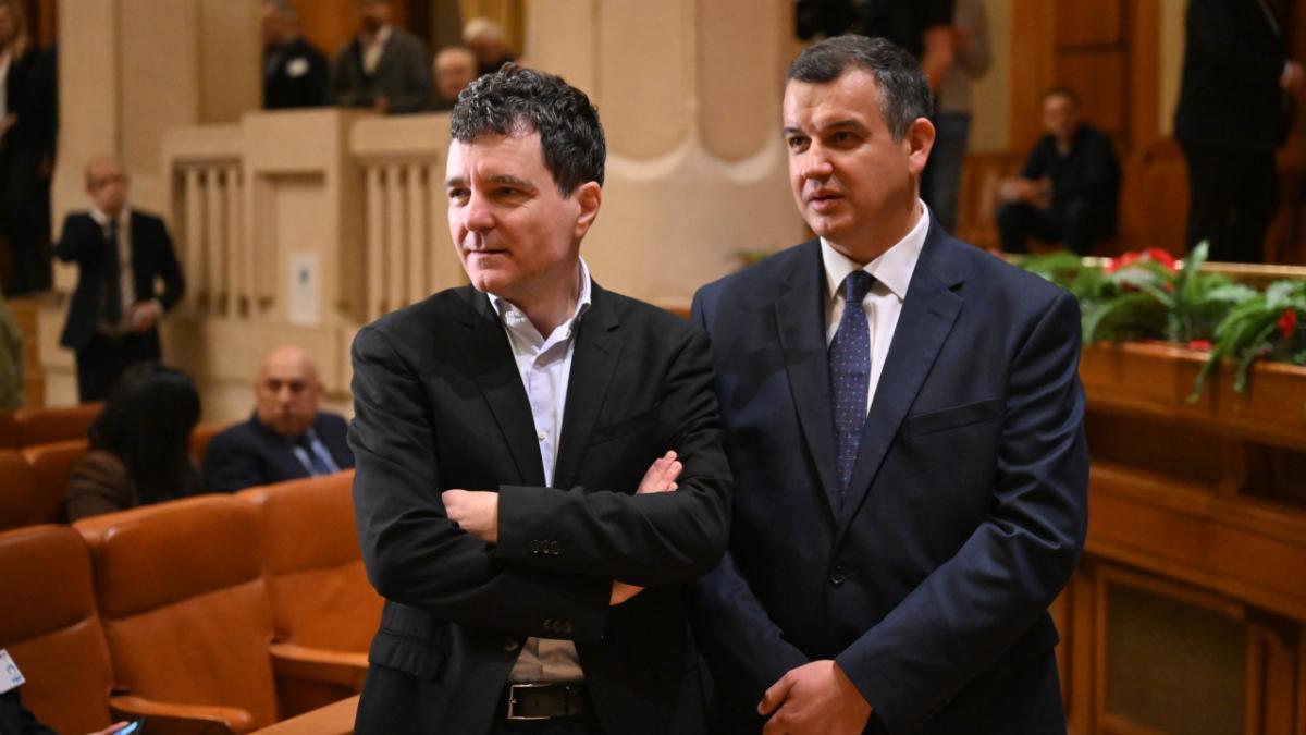 Nicușor Dan și Eugen Tomac