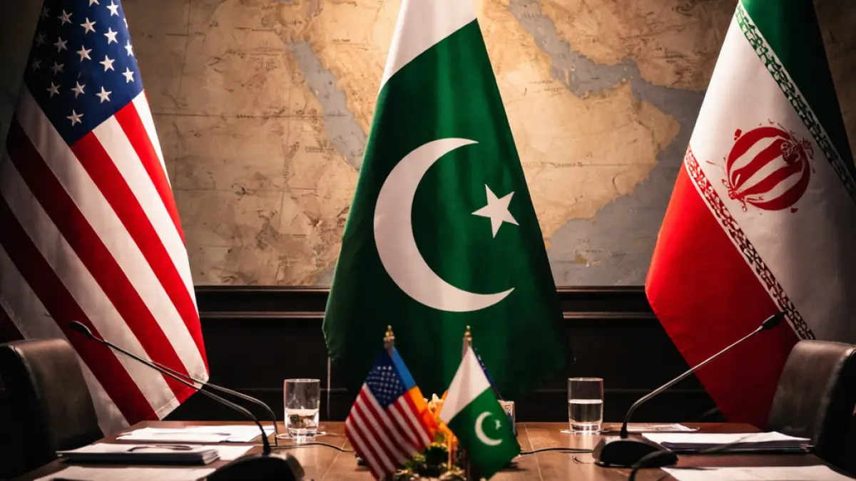 Pakistanul vrea să găzduiască semnarea unui acord final între SUA și Iran: S-ar putea întâmpla curând - Imagine realizata cu AI