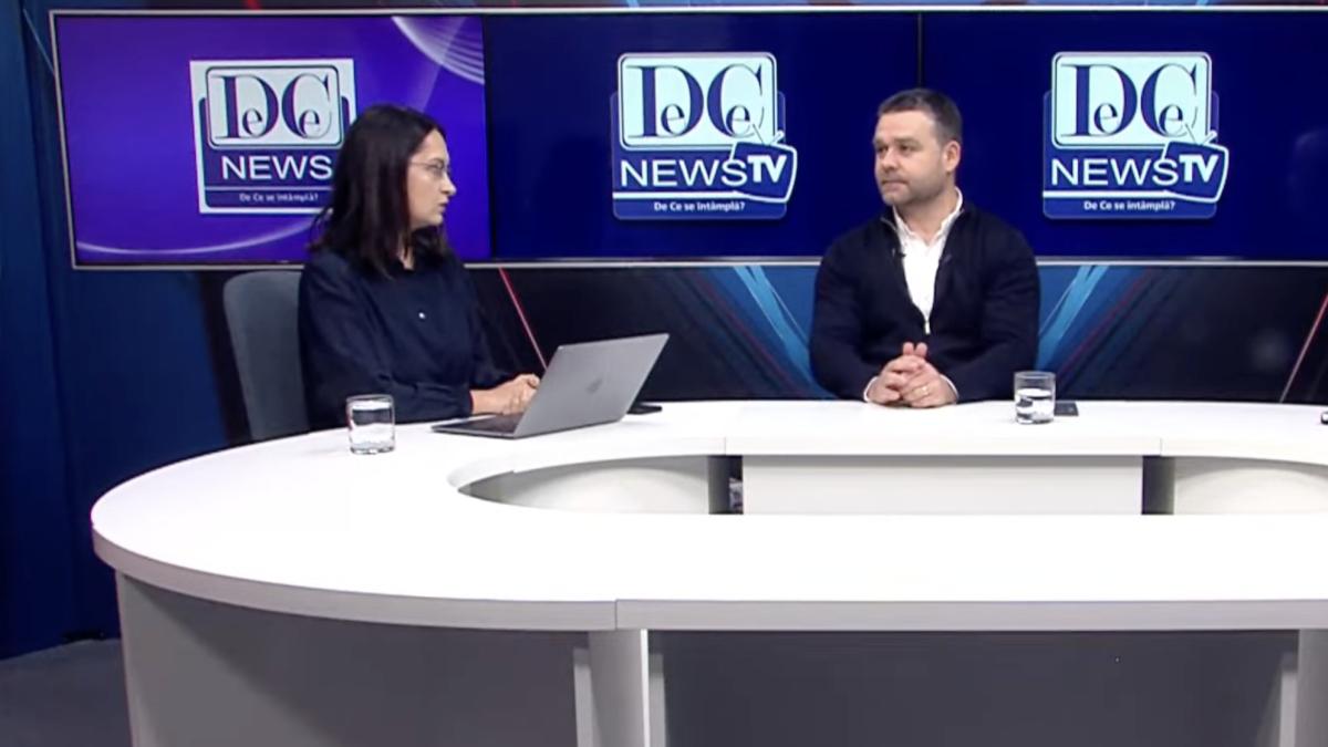 Anca Murgoci și Ciprian Ciucu, la DC News