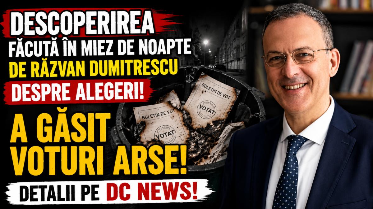 Descoperirea făcută în noapte de Răzvan Dumitrescu despre prezidențiale! „Dacă te prindea cineva îți dădea cu o rangă în cap”