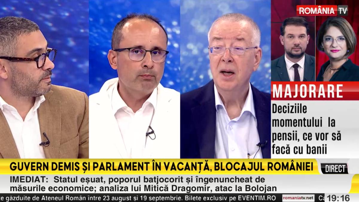 bogdan chirieac, cristian busoi si florin manole la romania tv