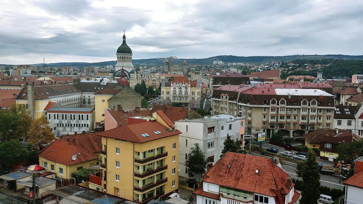 imagine cu orasul cluj