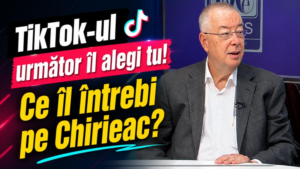 Tu întrebi, Bogdan Chirieac răspunde! Întrebarea care l-ar putea pune în încurcătură! Scri-o în comentarii!