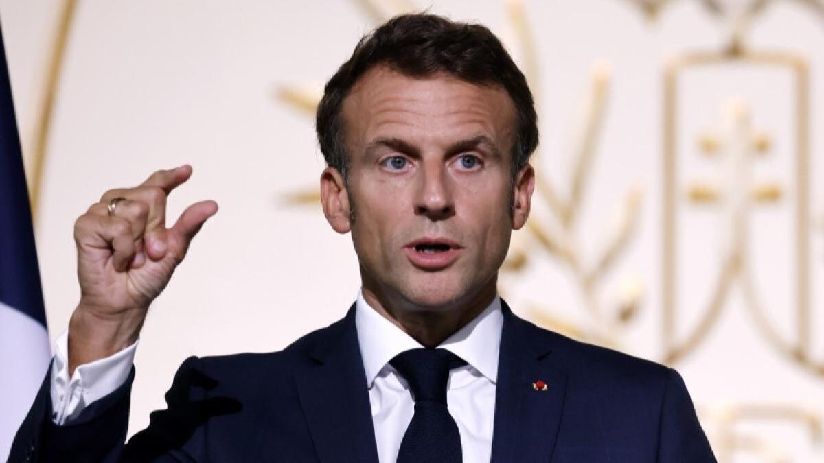 emmanuel macron presedintele frantei