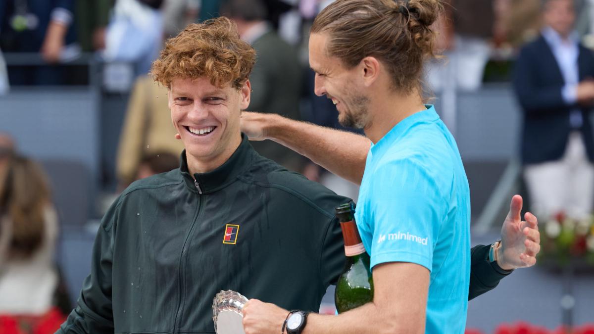 jannik sinner alexander zverev tenis