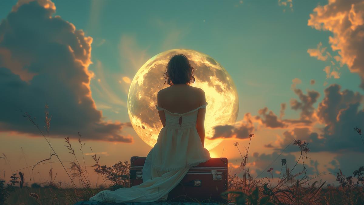 femeie luna plina