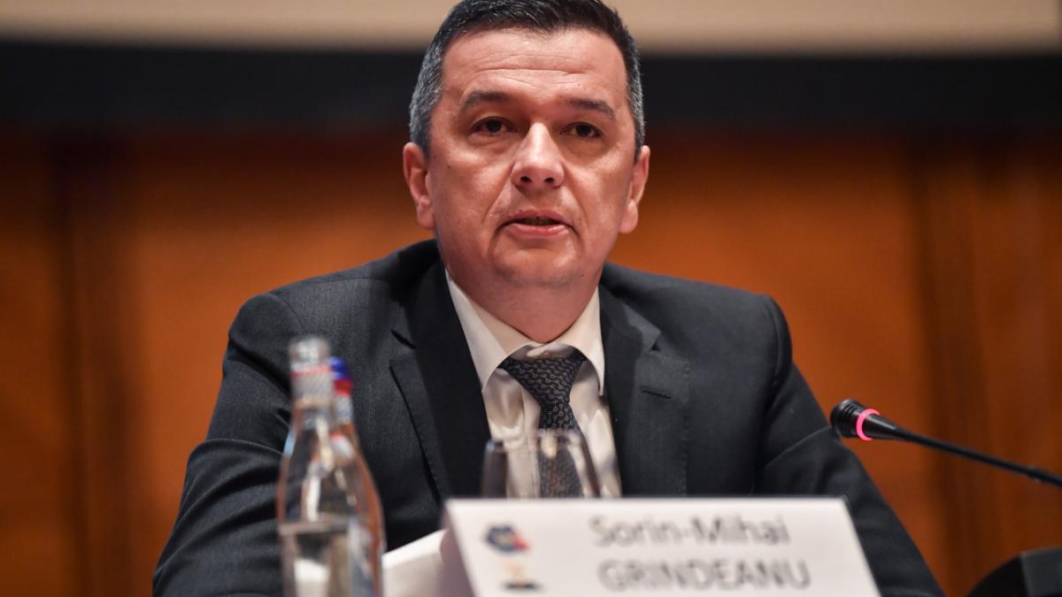 imagine cu sorin grindeanu, președintele PSD