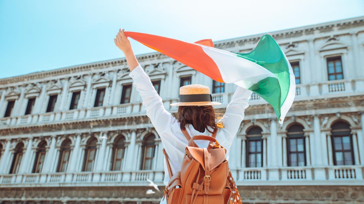 italia steag calatorie vacanta