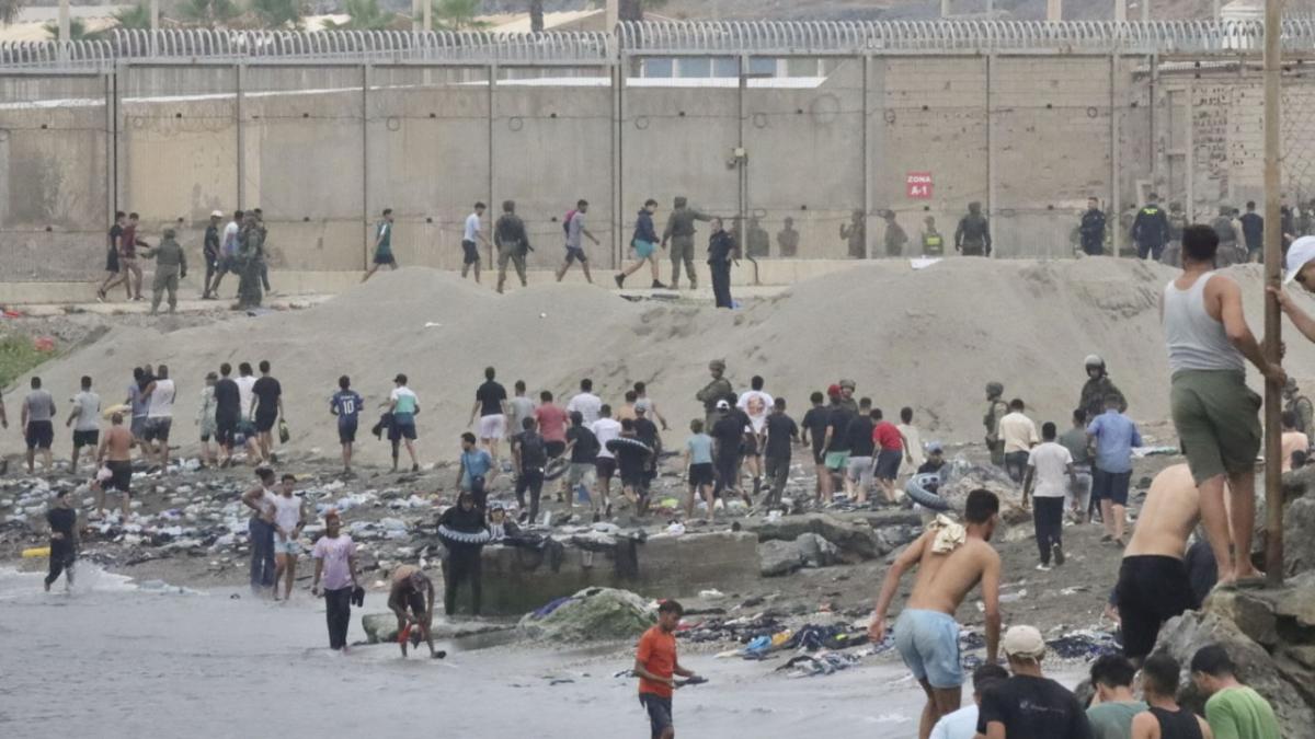 migranti in ceuta