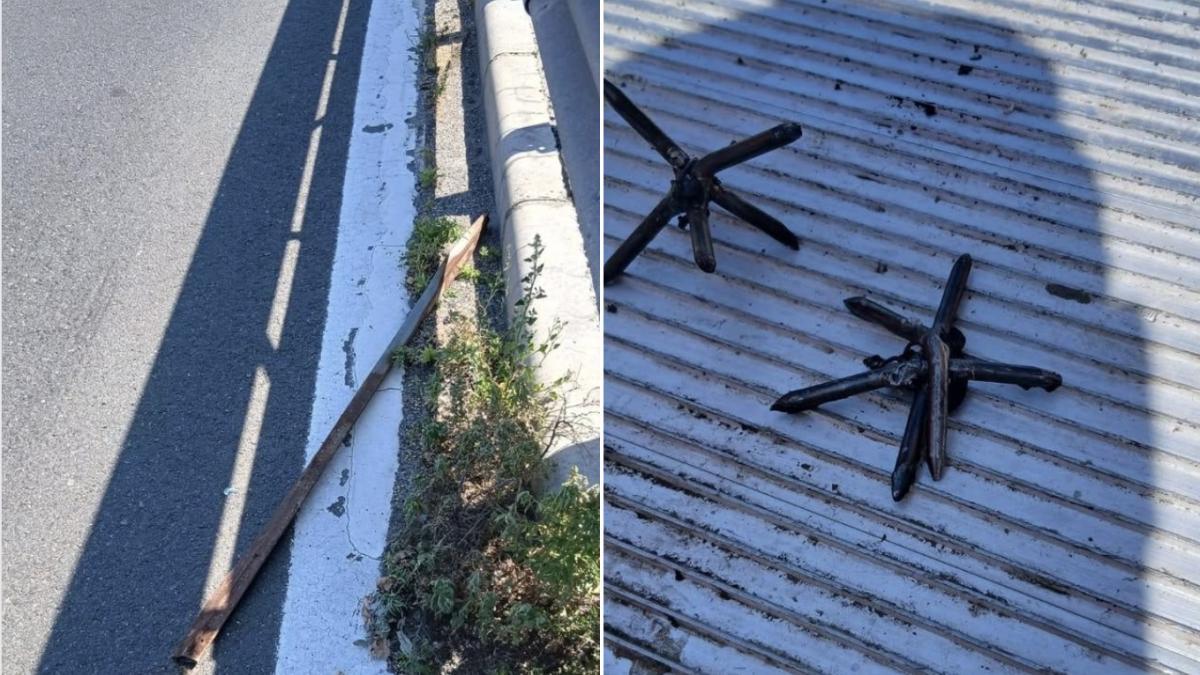 Pericol pe Autostrada Soarelui! Obiecte metalice pe carosabil, capcane pentru șoferi. Titi Aur: Se pot provoca accidente extrem de grave