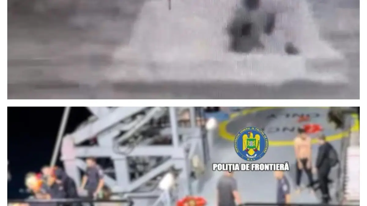 imagini de la interventia politiei de frontiera