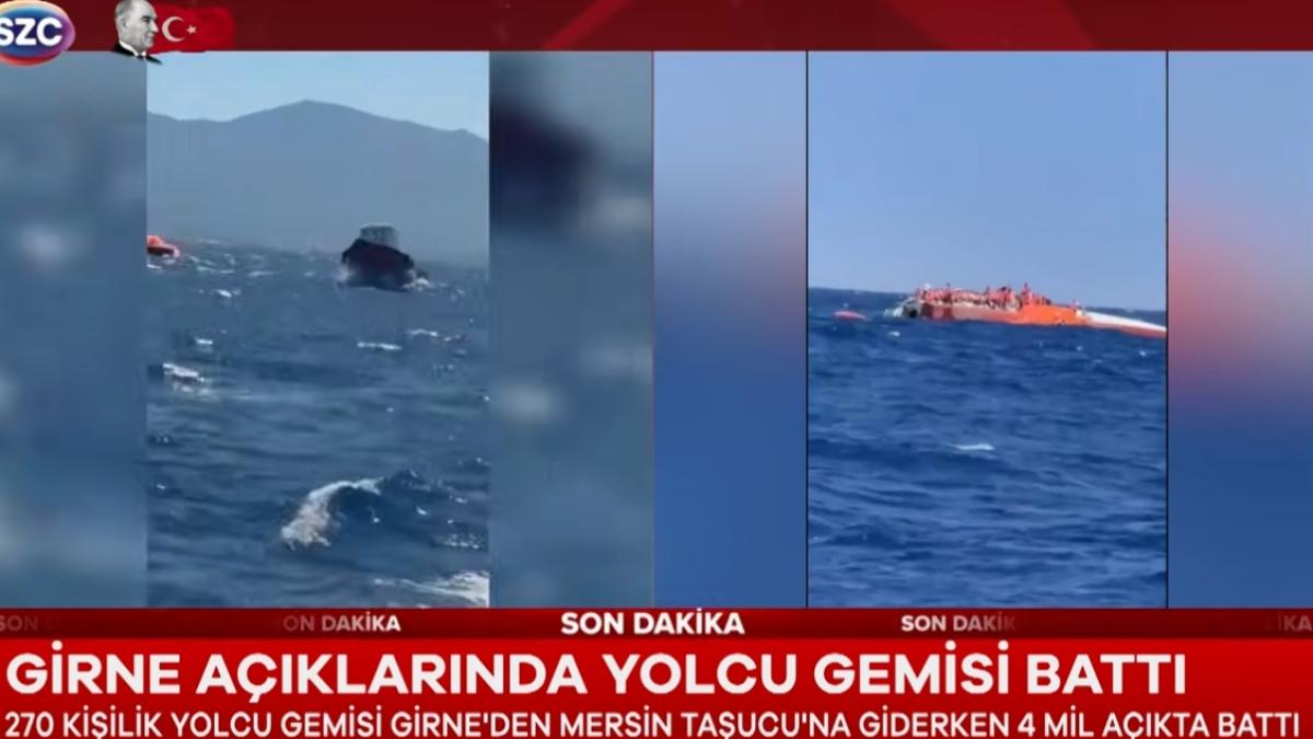 Feribot cu sute de persoane la bord, scufundat în largul Ciprului de Nord