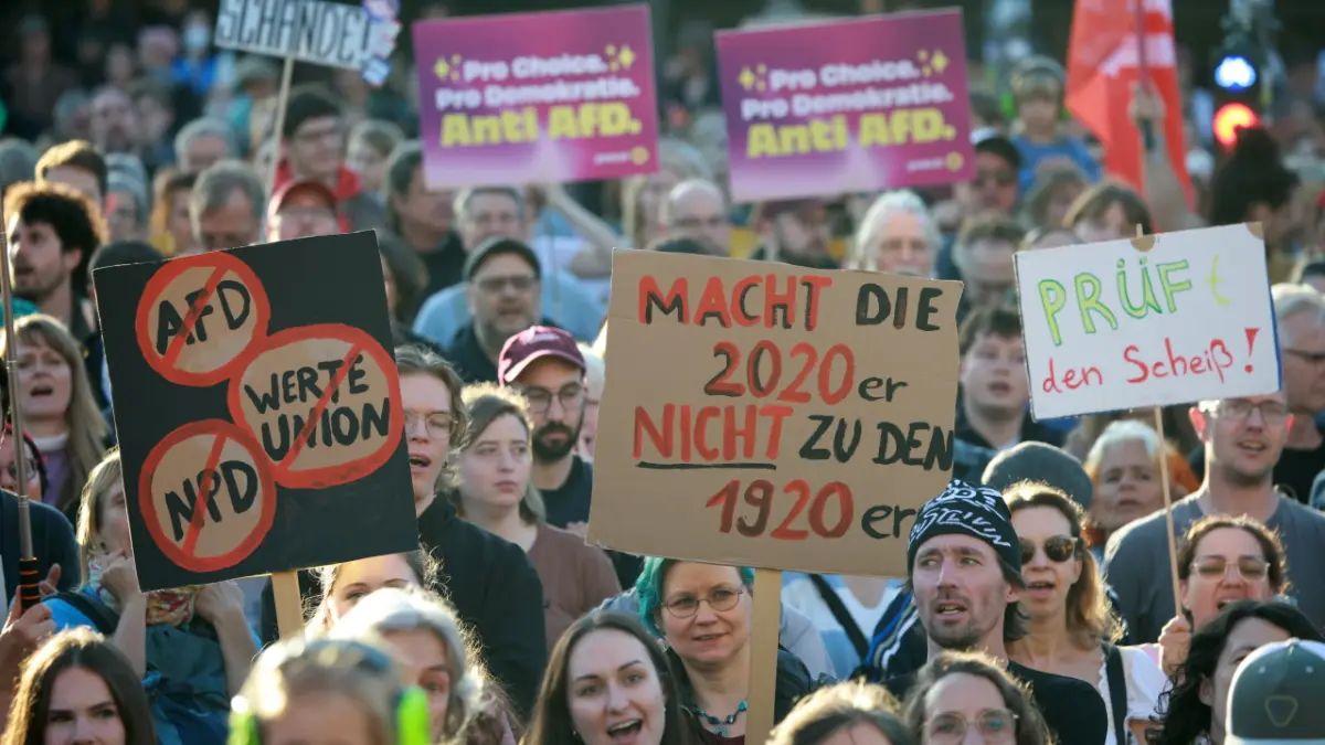 Proteste în toată Germania după victoria AfD. Partidul poate câștiga o nouă regiune