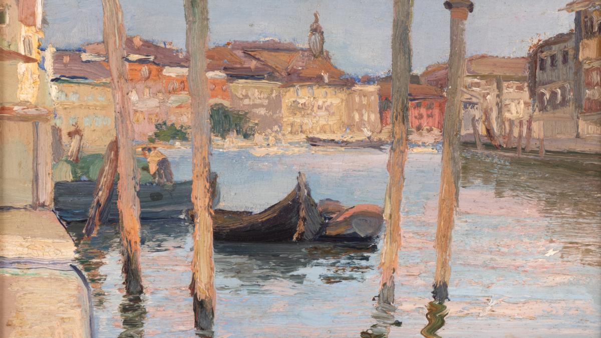 Paul-Verona_Canal-la-Veneția-1925