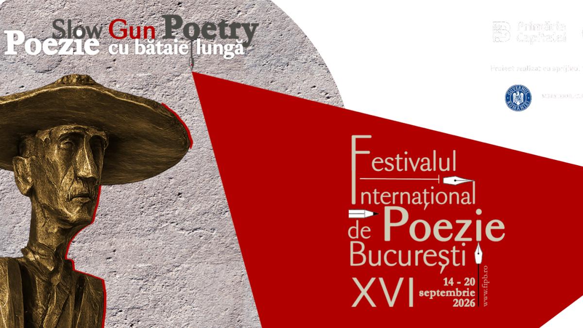 Începe Festivalului Internațional de Poezie București 2026