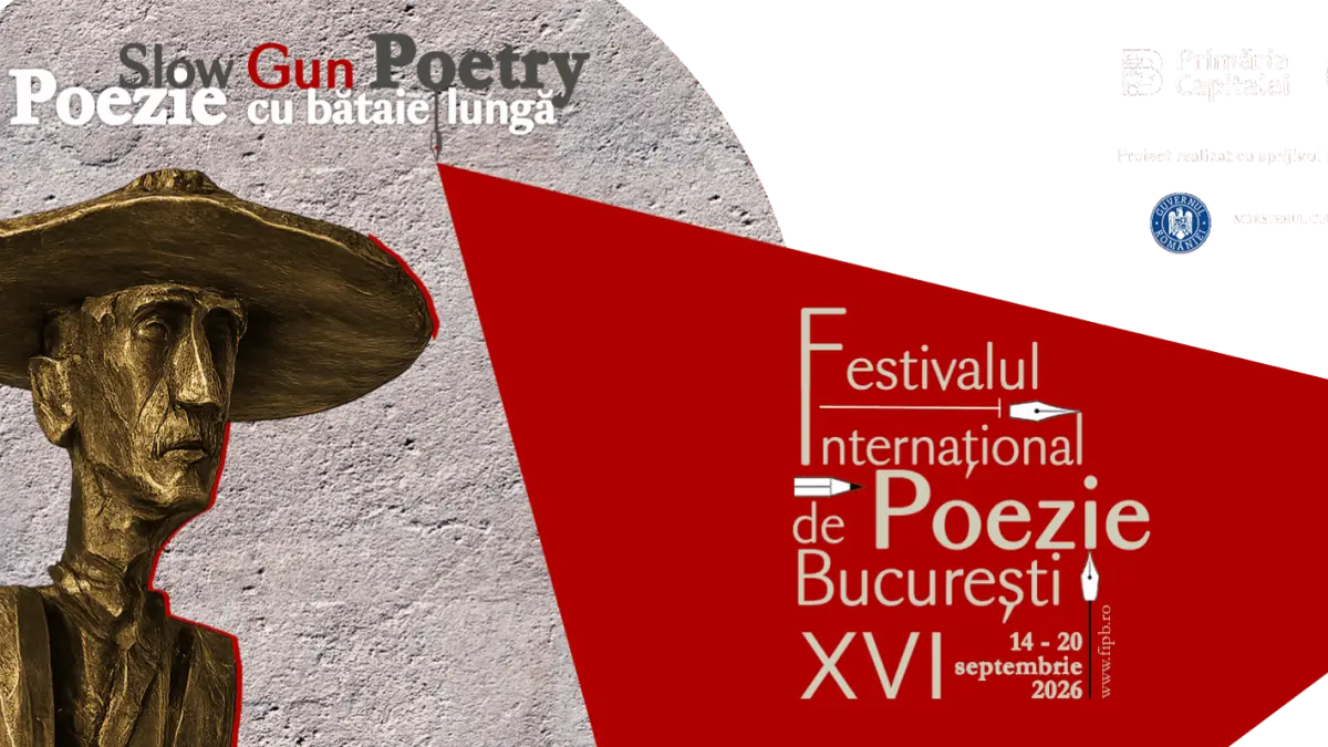 Începe Festivalului Internațional de Poezie București 2026
