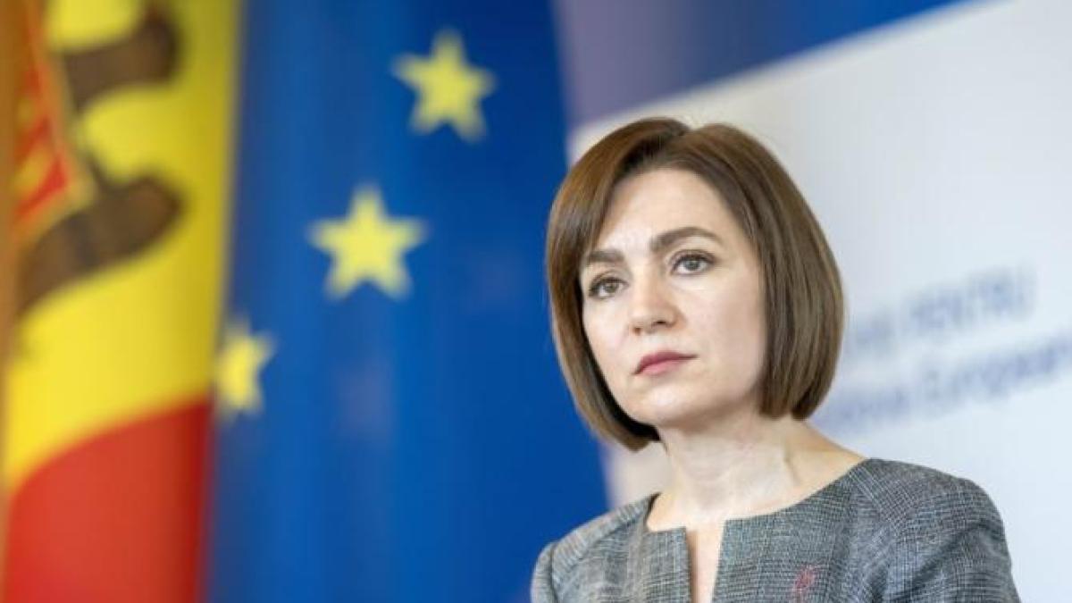 maia sandu, președinta Republicii Moldova