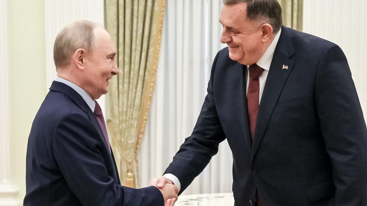 vladimir putin si milorad dodik