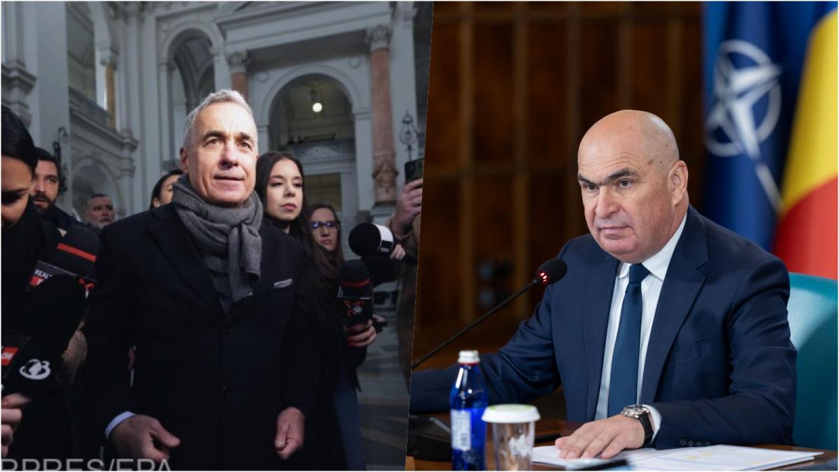 Calin Georgescu si Ilie Bolojan; colaj foto poză Ilie Bolojan gov.ro și Călin Geoprgescu poză Agerpres
