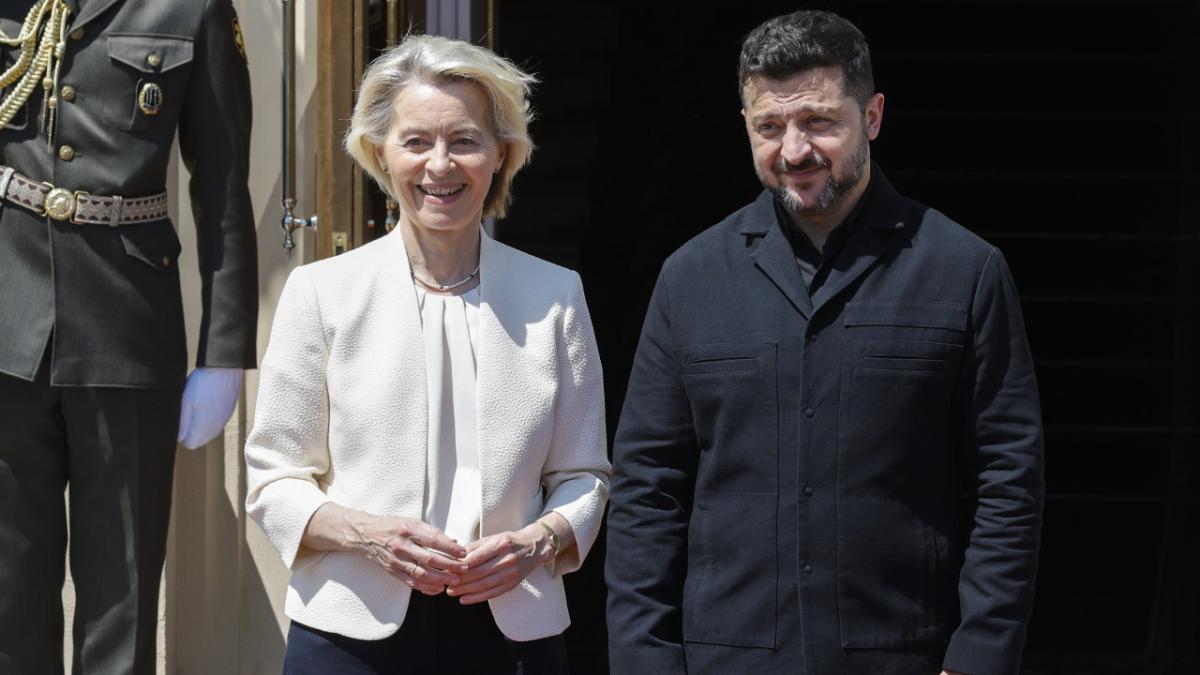ursula von der leyen volodimir zelenski