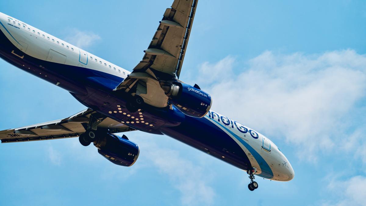 avion al companiei indigo