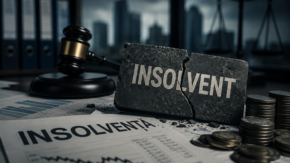 Numărul companiilor aflate în insolvență, la cel mai înalt nivel din ultimii ani. Numărul a crescut cu aproape 12% în primele luni ale anului