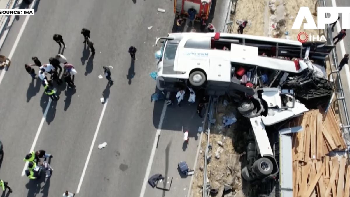 accident autocar turcia