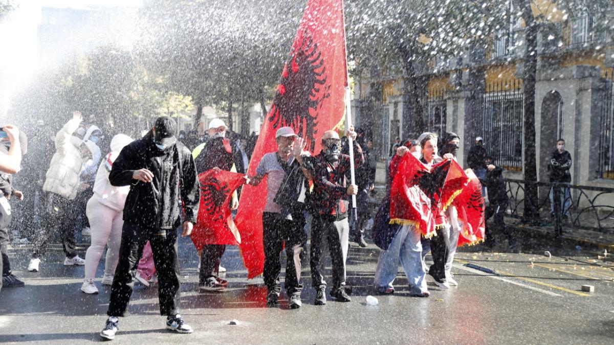 albania protest 